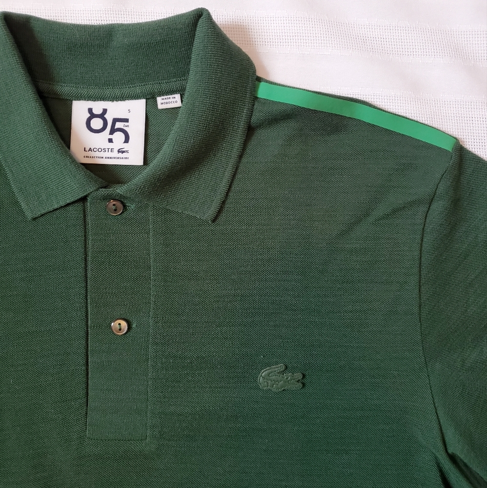 Lacoste L.12.12 85th anniversary reissue wool polo